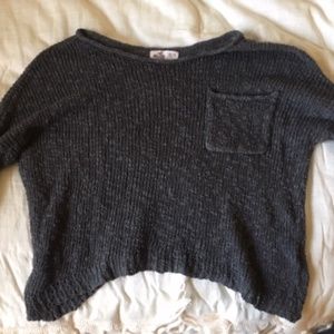 Hollister gray sweater